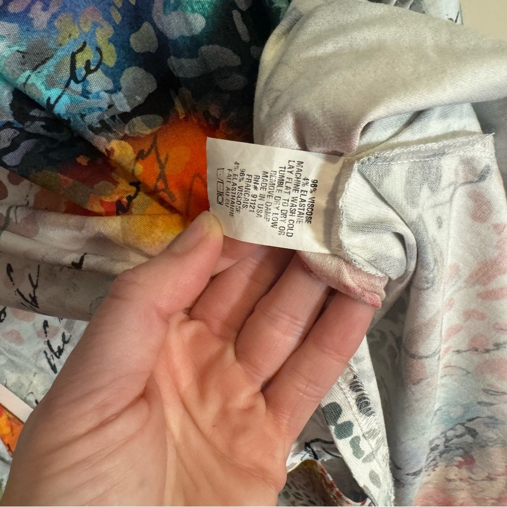 LAST CALL Sno Skins Abstract Long Sleeve Artsy Baselayer Long Sleeve Stretch - Picture 4 of 7